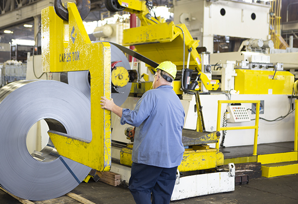 Coil handling on the plant floor